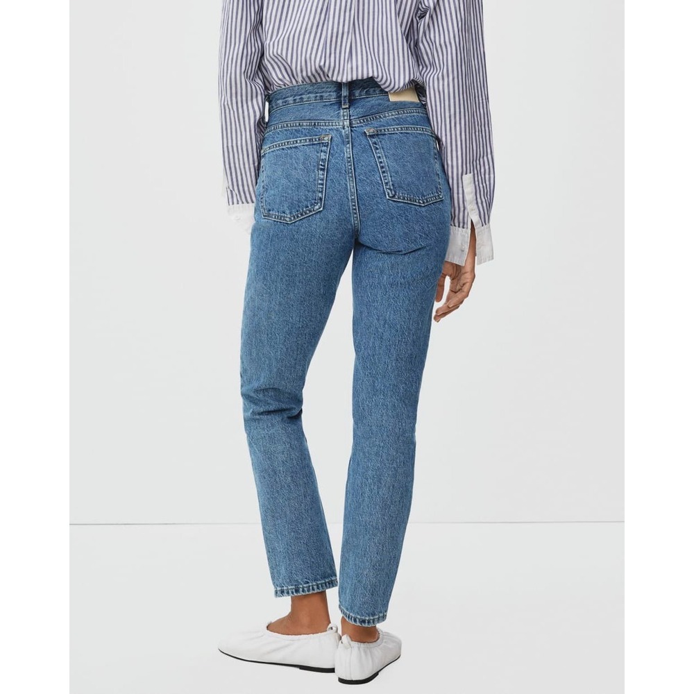 Everlane The 90s Cheeky Jean Medium Wash Organic Cotton Denim 27 Regular